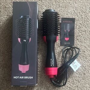 Hot Air Brush - Black and Pink